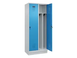 locker voor scheiding van kleding,HxBxD 1950x800x500mm,2vak