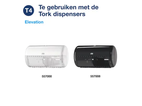 Toiletpapier Tork T4 120261 2-Laags Advanced Xl 4 Rollen 488 Vel