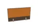 panneau de rehausse,p. table de bureau,NV brun caryer,BN3005-jaune