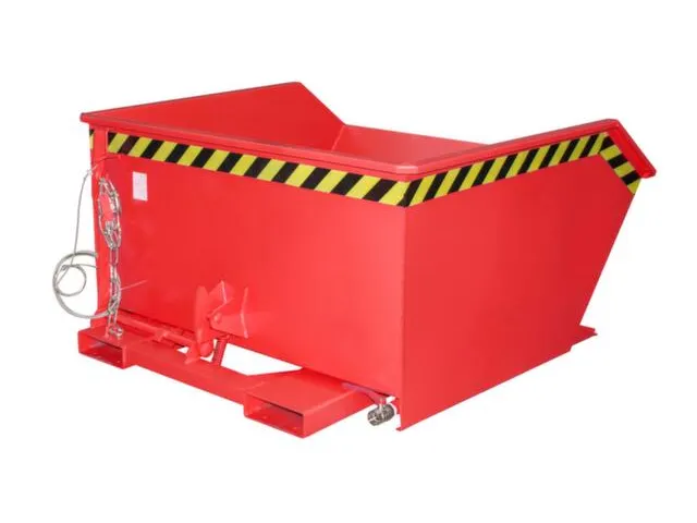 Kiepbak voor spaanders,HxLxB 680x1440x1280mm,0,75m³,draagverm. 1000kg