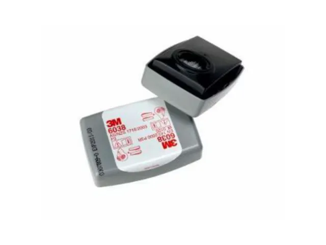 3M 6038 stoffilter, per 2 stuks