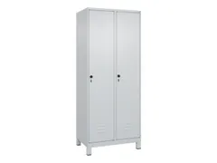 locker,HxBxD 1950x800x500mm,2vak,vak B 400mm,draaigrendel,voeten