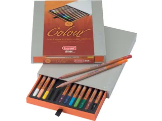 Kleurpotloden Bruynzeel Colour box 12 stuks assorti - 1