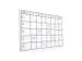 Whiteboard Rocada Skinplanner 75x115cm wit gelakt