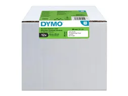 Etiket Dymo 99010 adressering 28x89mm 12 rollen á 130 stuks wit