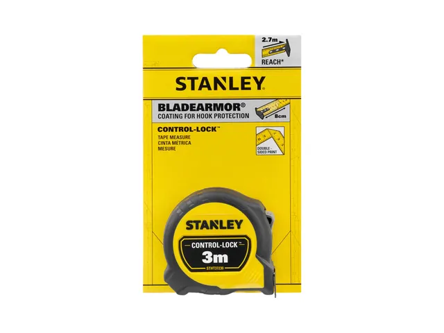 Rolmaat Stanley Control-Lock 3 meter 19mm