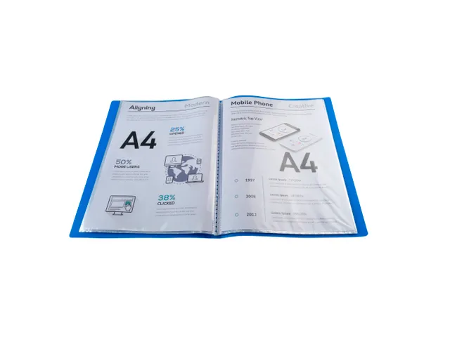 Protège-documents en polypropylène 5/10e OPAK pochettes Cristal 100