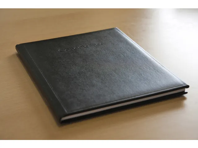 Album De Condoléance Kangaro 260x210mm Noir Nl