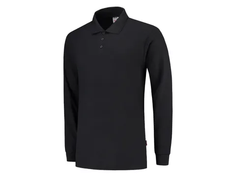 Tricorp PPKL180 201008 polo met lange mouwen, marineblauw, maat M, per