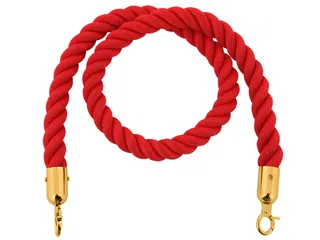 Koord Van Henneptouw Rood Messing 1.5 Meter - 1