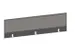 baliepaneel bureau aanbouw achter MS-donkergrijs BN8078-grijs 1600mm