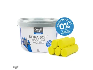 Klei Creall Play-it Ultra Soft helder geel 1100 gram - 1