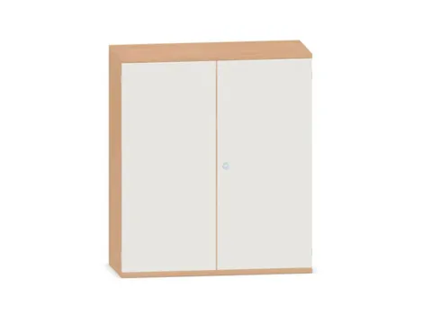 kantoorkast,HxBxD 1150x1000x430mm,decor romp beuken,decor front wit