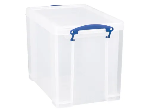 Hangmappenkoffer Opbergdoos 19 Liter Transparant