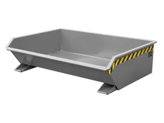 mini-kiepbak,HxLxB 450x1385x1680mm,0,61m³,draagverm. 1000kg,RAL7005 - 1
