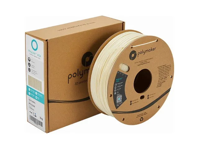ASA 1,75mm naturel 3kg PolyLite 3D Filament