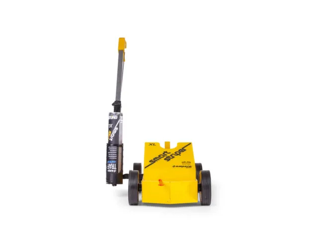 vloermarkeerapparaat,lijn B 30-100mm,m. markeerstok,staal,geel