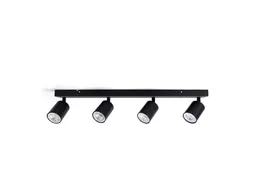 Plafondspot Integral Siena 4 spot IP20 GU10 zwart