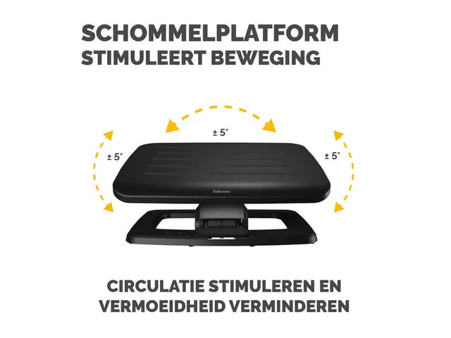Voetensteun Fellowes Hana LT zwart