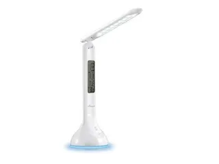 MROS502 Bureaulamp compact Wit met tijd, datum en temperatuur display - 4