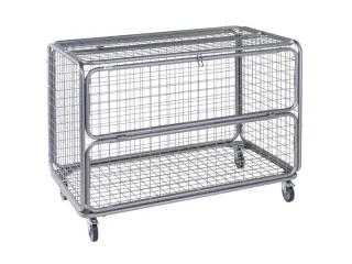 bakwagen met gaas,draagverm. 150kg,laadvl. LxB 1180x662mm - 1