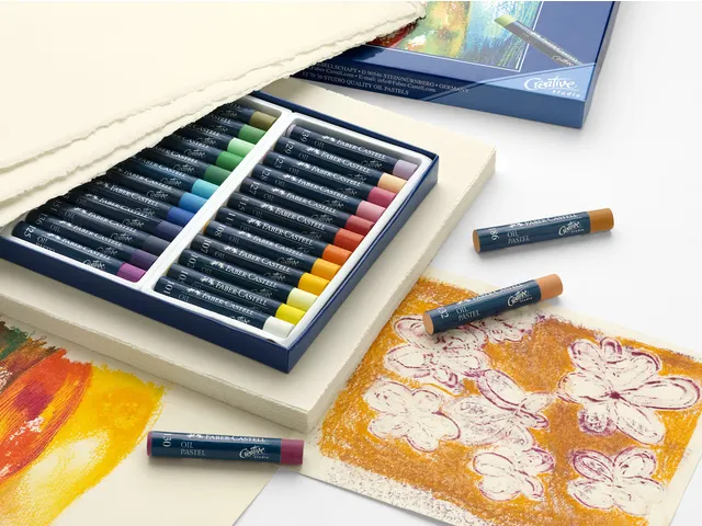 Oliepastels Faber-Castell Creative Studio etui a 36 stuks
