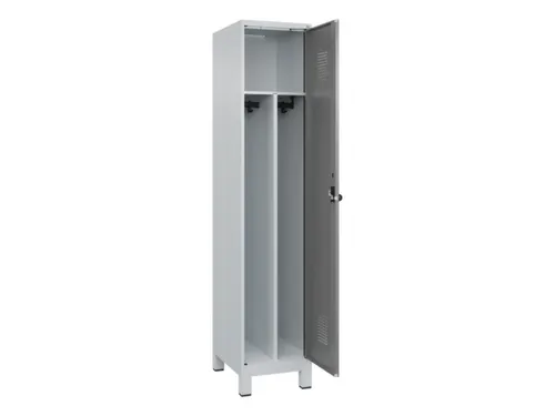 locker voor scheiding van kleding,HxBxD 1950x400x500mm,1vak