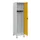 schoollocker,HxBxD 1630x400x500mm,1vak,vak B 400mm,draaigrendel,voeten
