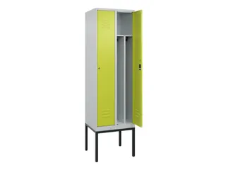 locker voor scheiding van kleding,HxBxD 2120x600x500mm,2vak - 2