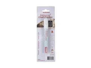 Krijtstift Europel watervast 3-6mm wit blister 1 stuk - 4