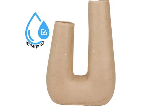 Figuur Décopatch dubbele vaas 16.5x7x25cm