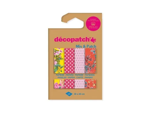 Hobbypapier Décopatch 30x40cm 4v Wandeling Kyoto