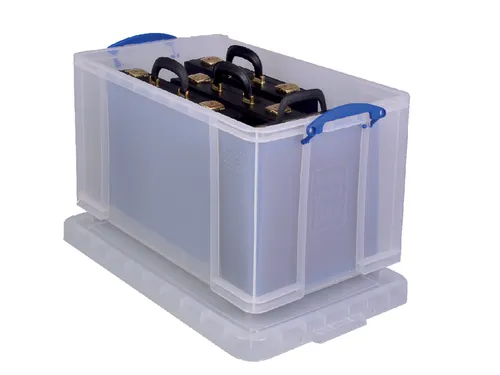 Opbergdoos 84 Liter Transparant Standaard