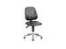 siège d’atelier pivotant ESD,assise similicuir noir