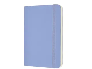 Notitieboek Moleskine pocket 90x140mm blanco soft cover hydrangea blue - 3