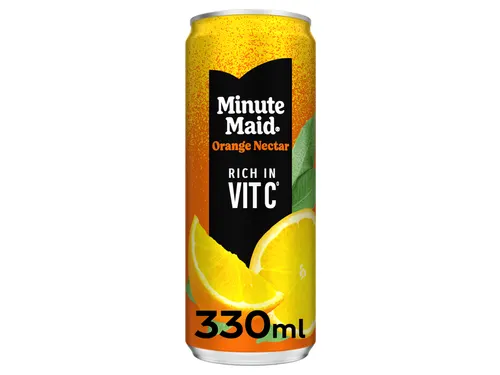 Frisdrank Minute Maid orange nectar blik 330ml