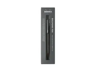 Rhodia scRipt zeshoekige balpen 0.7mm Aluminium Titanium Zwart - 6