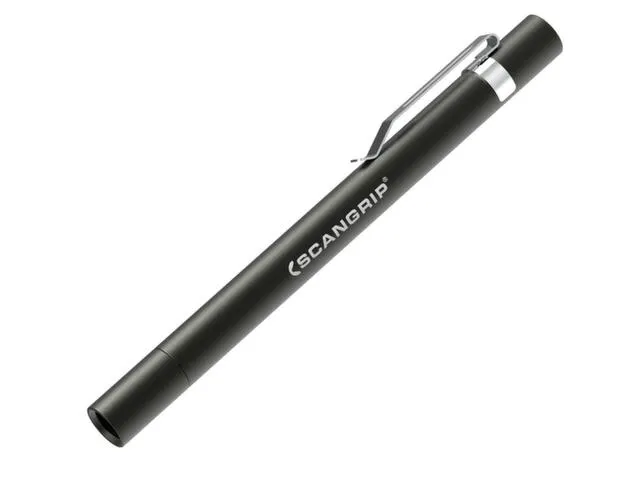 Penlamp,Behuizing Aluminium Geëloxeerd,75Lumen,Clip,Reikwijdte 40M