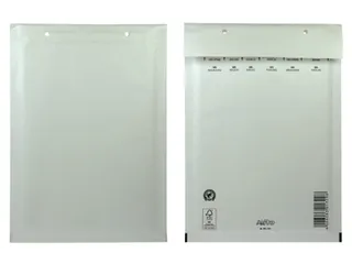 Luchtkussenenvelop 180x265 Mm Met Stripsluiting Wit - 1