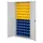 Rasterplan Bakkenkast Staalplaat 1950x1000x410mm Deuren V. Staalplaat
