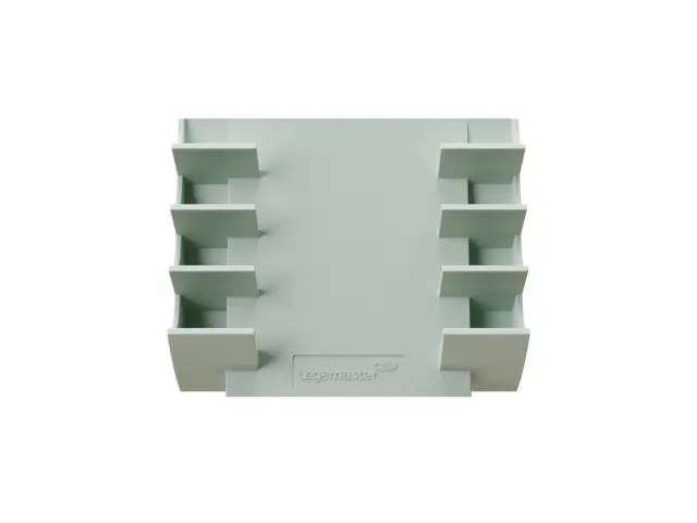 MATTE Glasbord markerhouder magnetisch voor 4 markers Sage Green