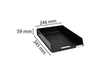 BRIEVENBAK C4 Plus zwart - 2