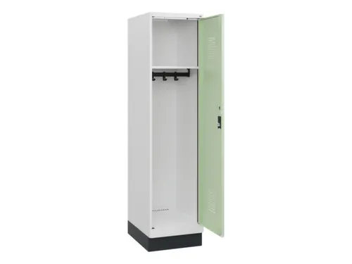 schoollocker,HxBxD 1630x400x500mm,1vak,vak B 400mm,cil.-slot,sokkel