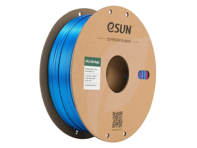 eSun ePLA-Silk Magic filament 1.75mm Rood Blauw 1kg
