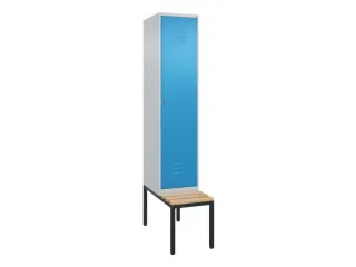 locker voor scheiding van kleding,HxBxD 2120x400x815mm,1vak - 1