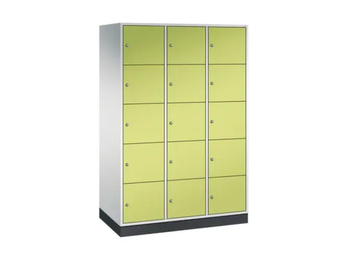 grootvolume-lockersysteem,HxBxD 1950x1220x600mm,3x5vakken,cil.-slot
