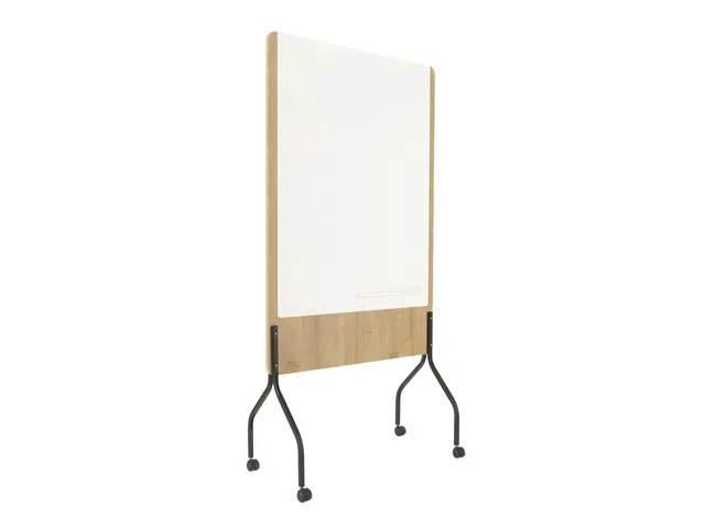 Tableau blanc Rocada Natural 100x120cm blanc mobile double face