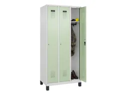 locker,HxBxD 1950x900x500mm,3vak,vak B 300mm,cil.-slot,voeten