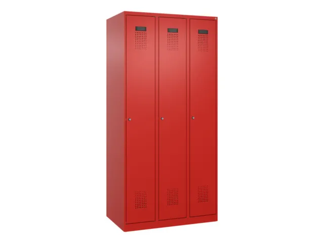 locker voor scheiding van kleding,HxBxD 1850x900x500mm,3vak