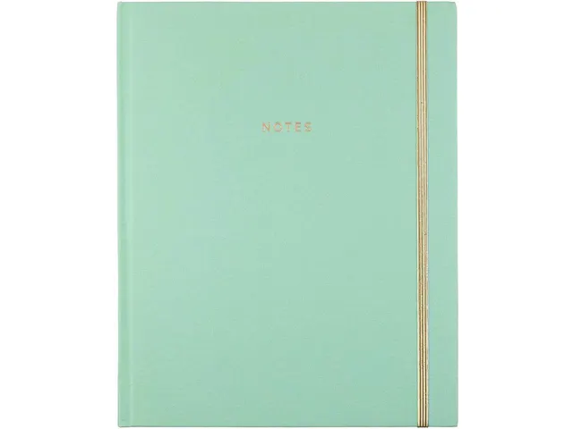 Notitieboek Èccolo Bookcloth Notes lijn ca. 20x25cm 80gr. 256pag.